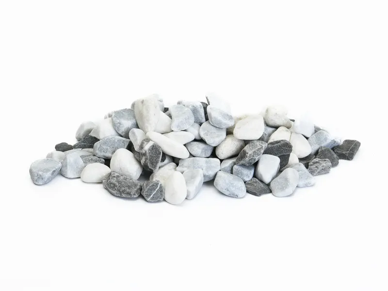 Galets multicolores noir/gris/blanc